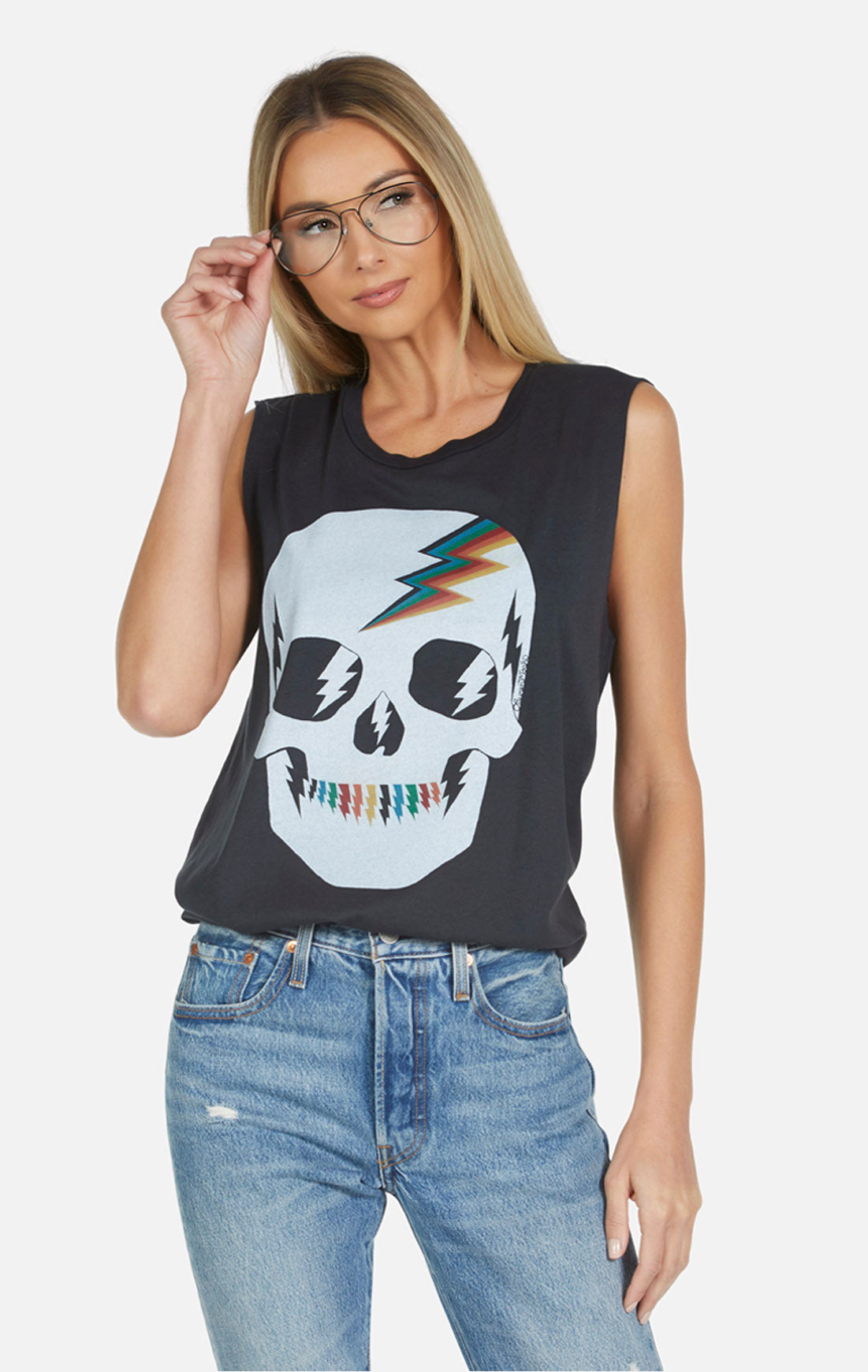 Kel Electric Skull and Bolt Tank