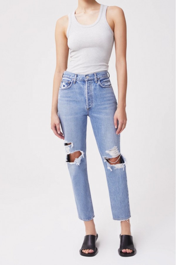 Fen High Rise Relaxed Tapered Jean