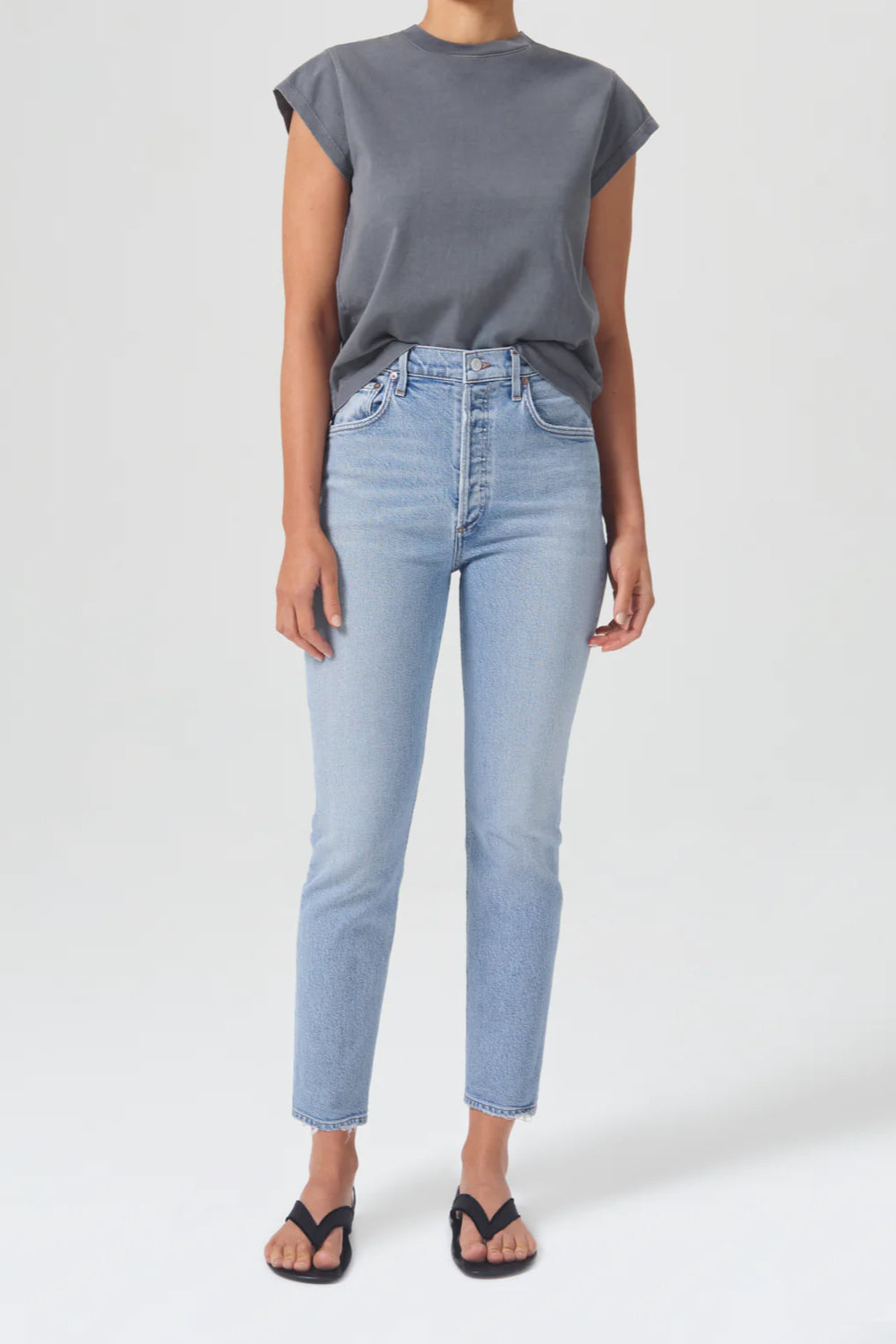 Riley Crop High Rise Jean
