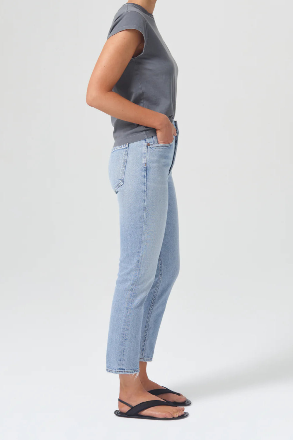Riley Crop High Rise Jean