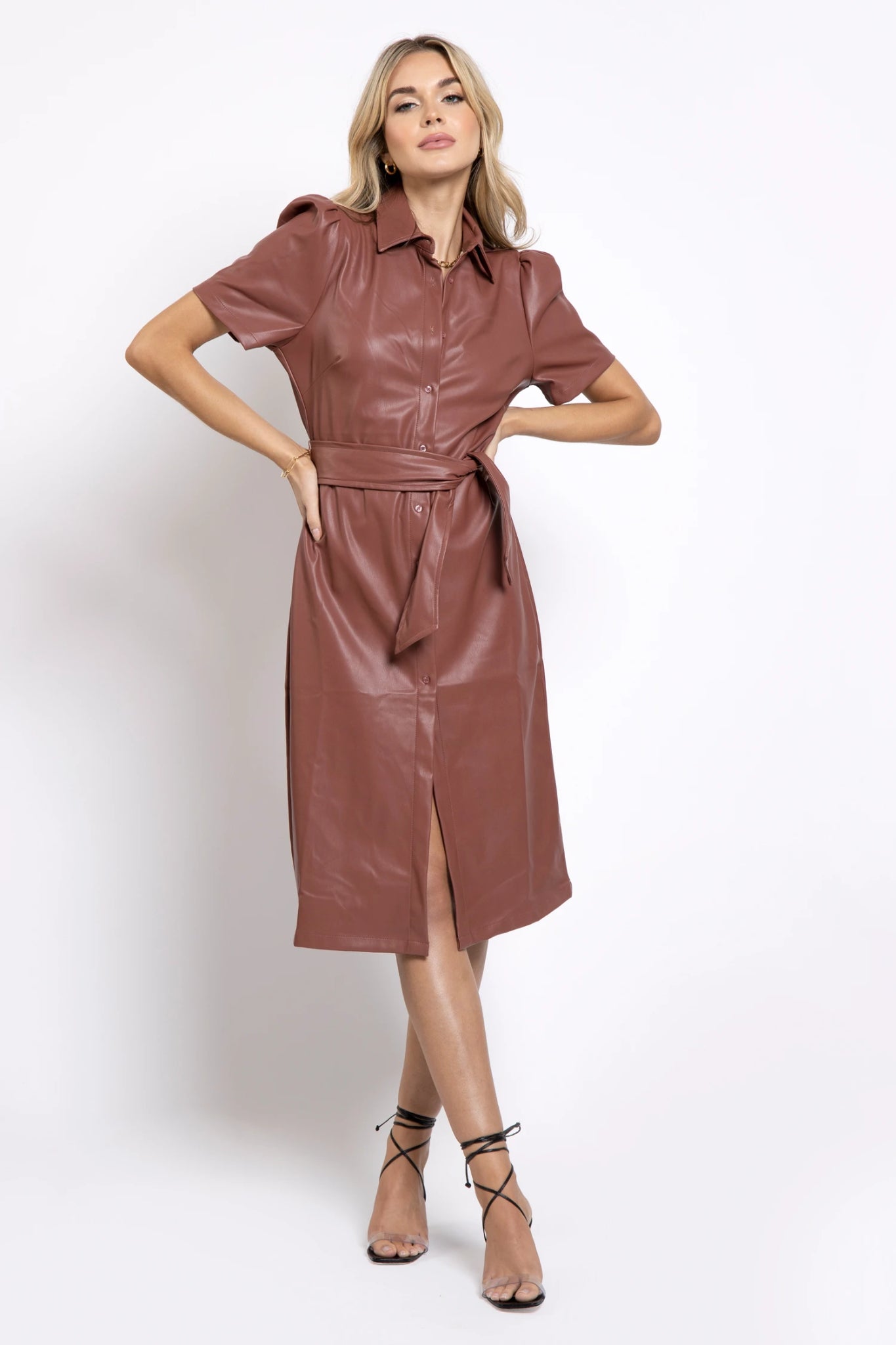 Morgan Midi Vegan Dress