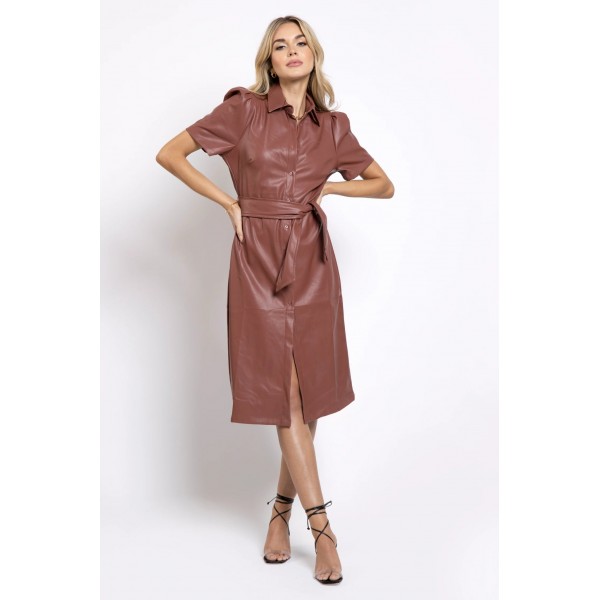 Morgan Midi Vegan Dress