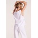 V Neck Gauze Tank