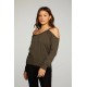 Cotton Vented Sweatshirt