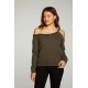 Cotton Vented Sweatshirt