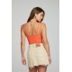 Strand Crop Rib Tank