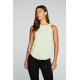 Ruffle V Back Tank
