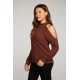 Vented Shoulder Sweatshirt