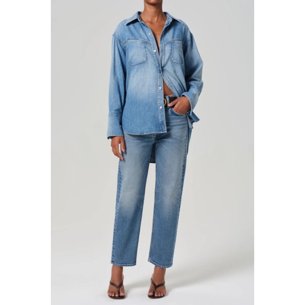 Delfina High Rise Straight