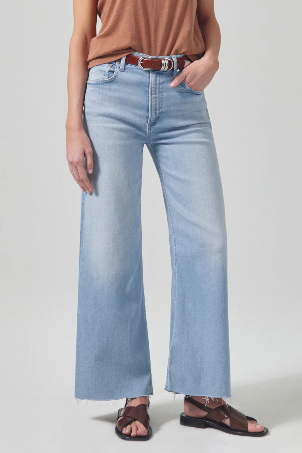 Lyra Crop Wide Leg Jean