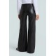 Faux Leather Wide Leg Pant
