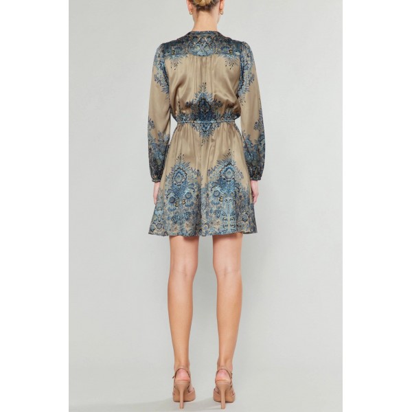 Mandarin Collar Dress