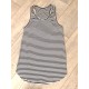 Calvin Racer Back Stripe Rib Tank