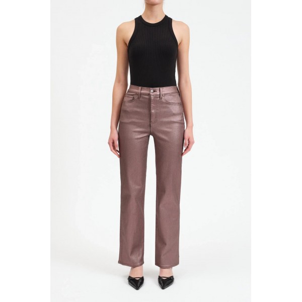 Sundaze High Rise Vintage Straight in Coated Penny