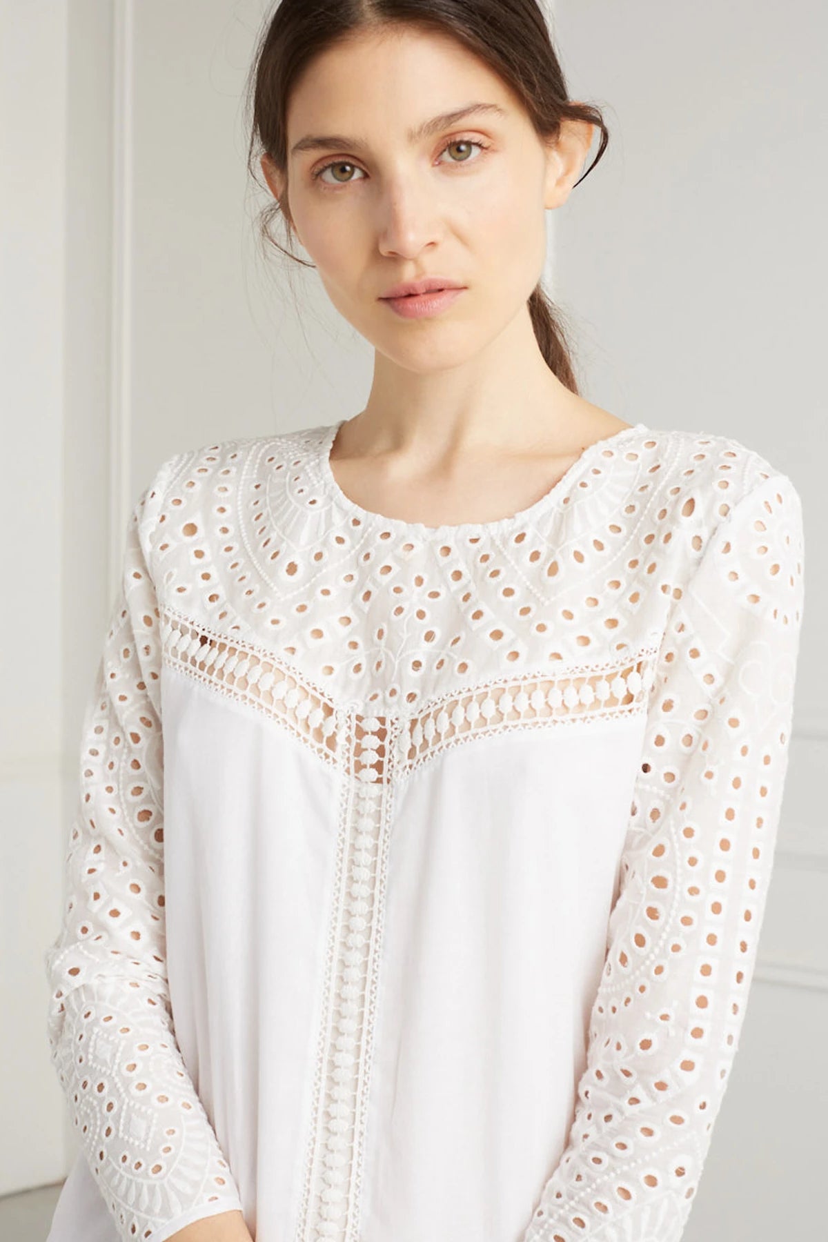 Eyelet Jane Dress
