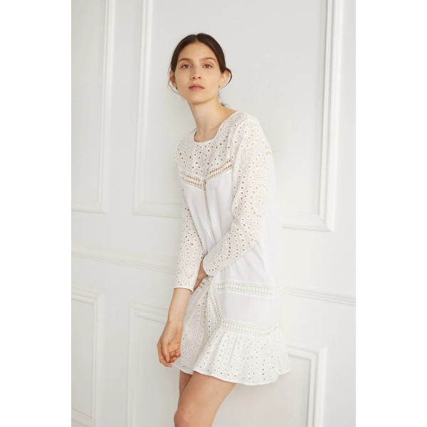 Eyelet Jane Dress