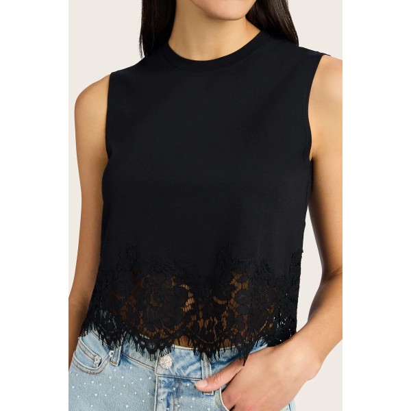 Palani Lace Mix Top