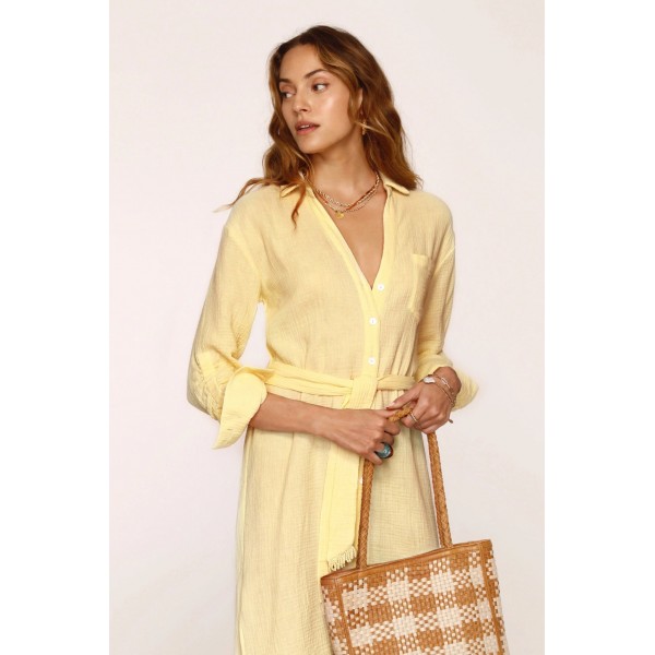 Isadora Button Down Dress