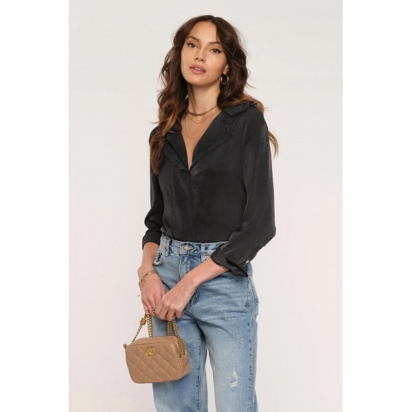 Lorraine Lace Collar Blouse