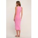 Perla Fitted Ruched Dress