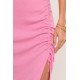 Perla Fitted Ruched Dress
