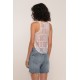 Teyana Crochet Back Tank