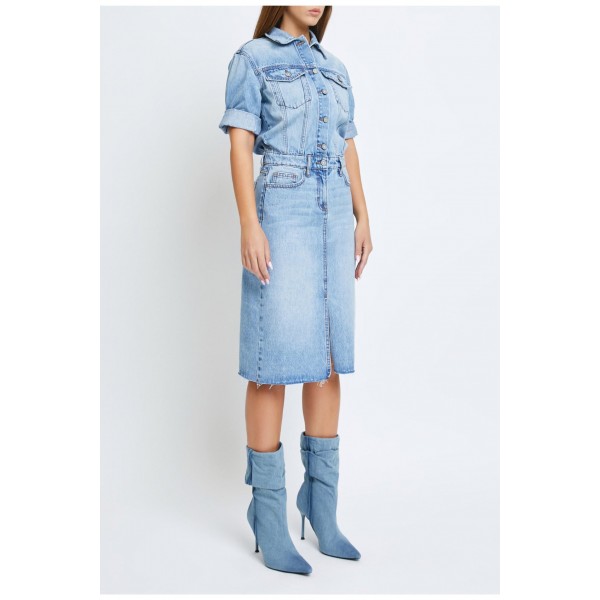Denim Shirt Dress