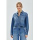Crop Denim Shirt