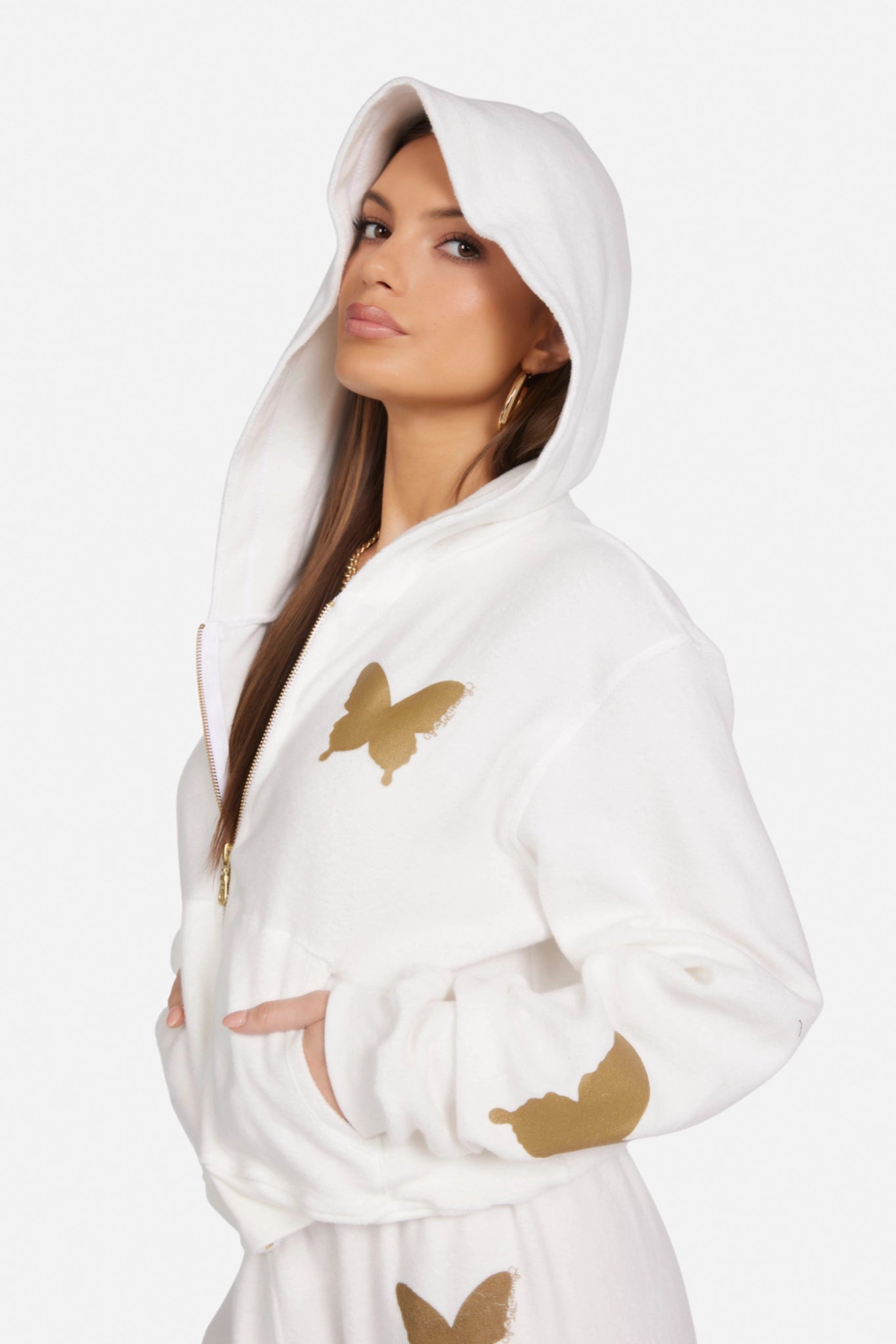 Lachelle Butterfly Zip Up