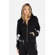 Lachelle Skull Heart Zip Hood