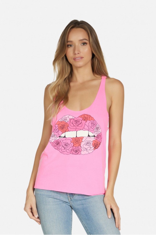Maise Rose Lip Tank