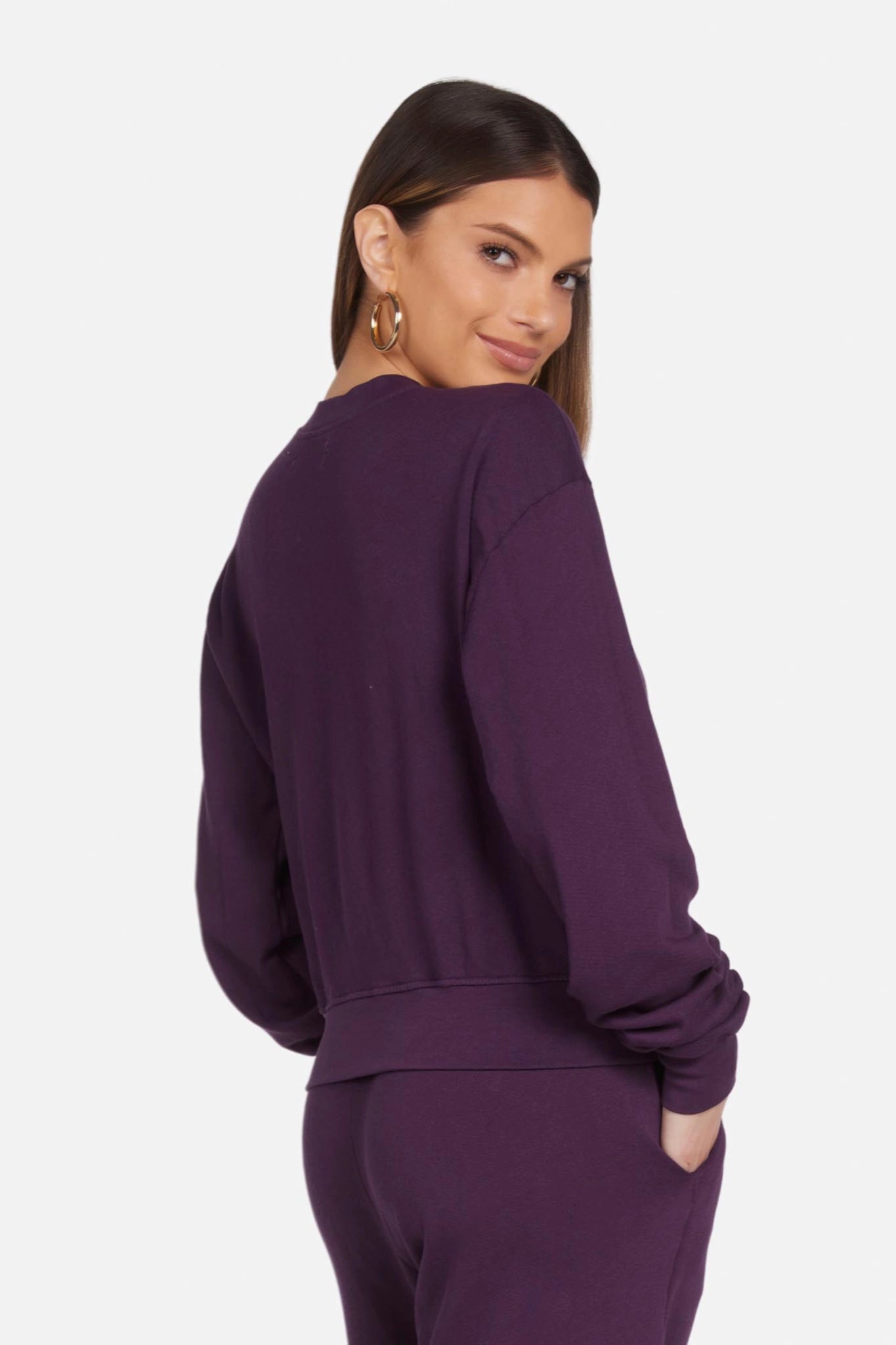 Exon Crop Sweatshirt