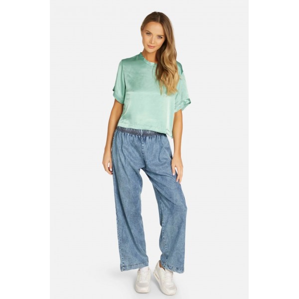 Koen Short Sleeve Boxy Top