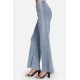 Ommin Rib Denim Flare Pant