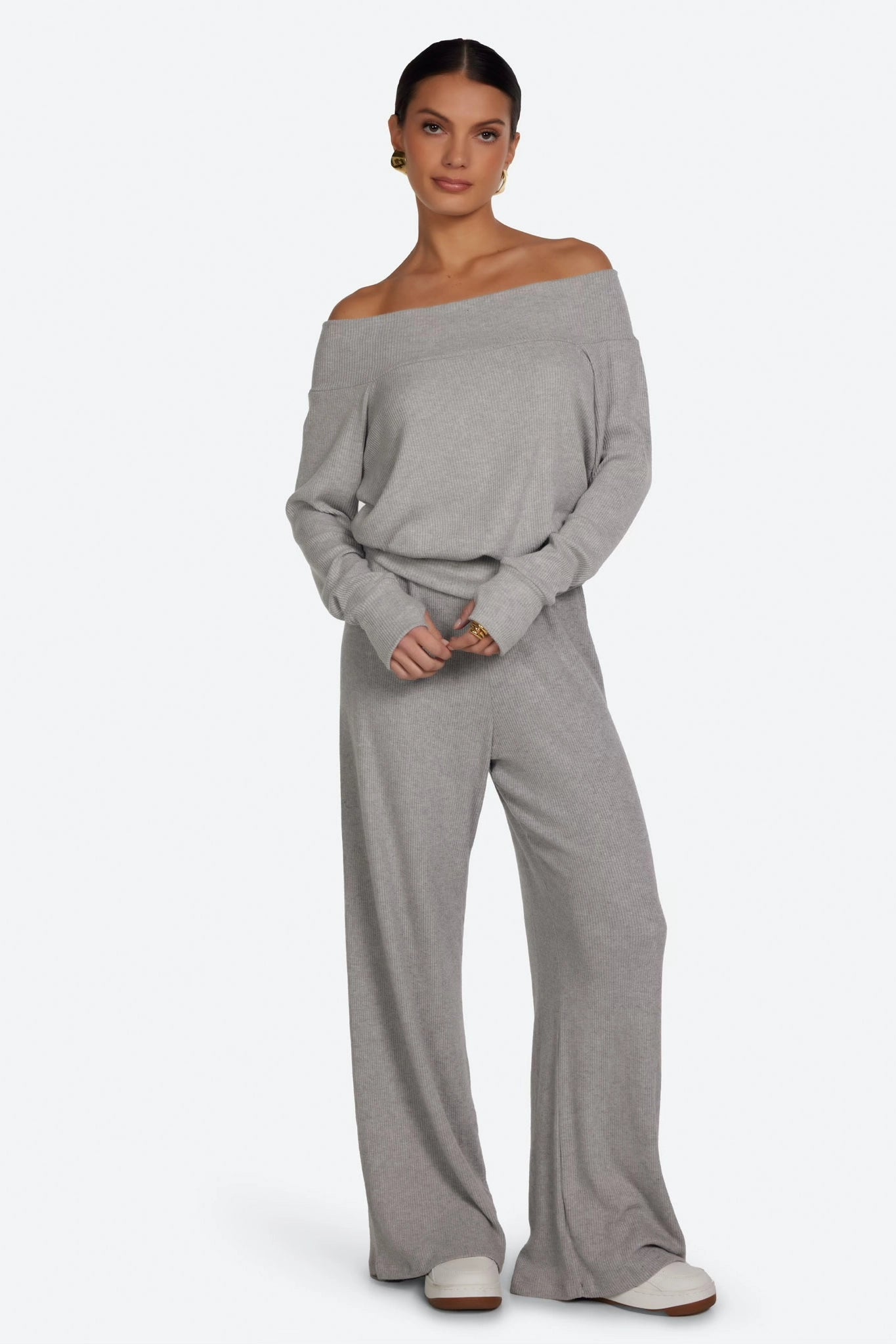 Theoden Rib Wideleg Pant