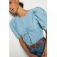 Cecily Chambray Top
