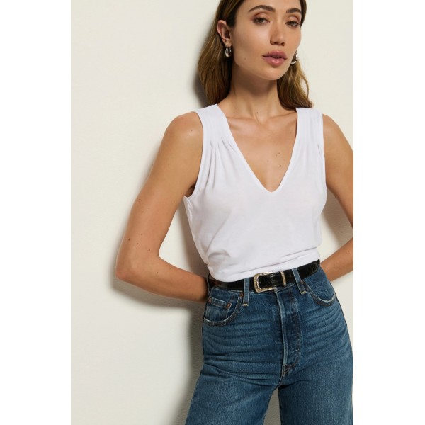 Vikki V neck Tank