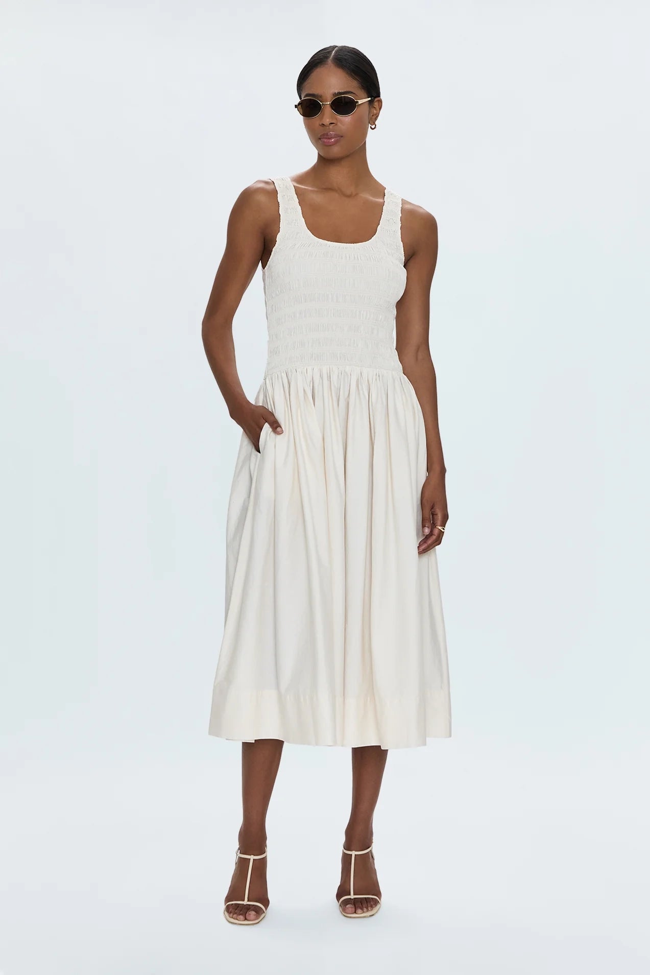 Alessia Smocked Dress