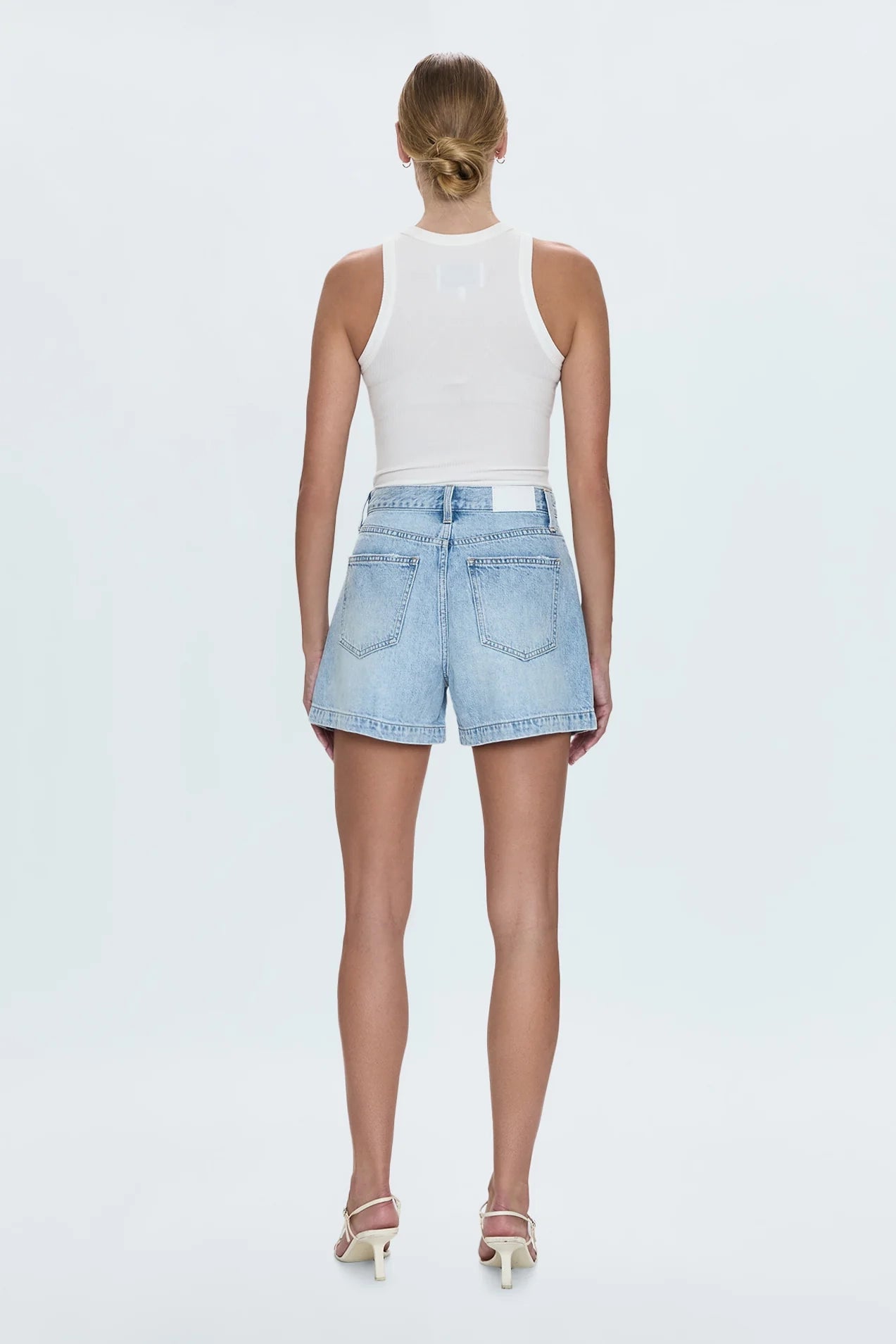 Saige A-Line Denim Short
