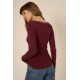 The Comeback Notch Neck Long Sleeve
