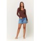 Rae Scoop Rib Long Sleeve