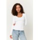 Rae Scoop Rib Long Sleeve