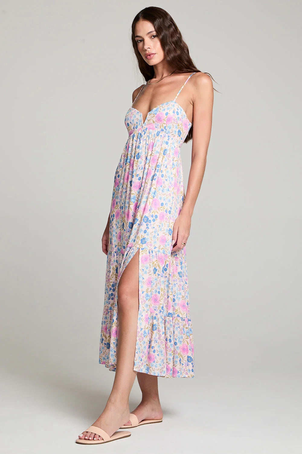 Seren Floral Midi Dress