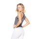 Calvin Racer Back Stripe Rib Tank